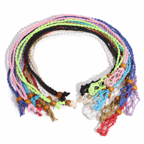 55x Cordones para Collar de Pieras Preciosas 45 cm - Pack de Inicio Mixto de 5 de cada color