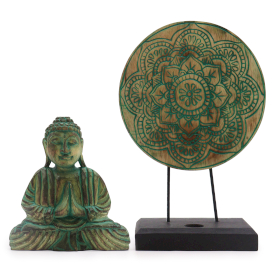 Set Feng Shui Buda - Mandala - Verde