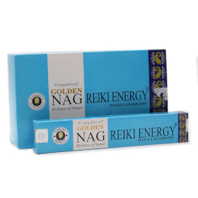 12x 15 g de Nag dorado - Energia Reiki