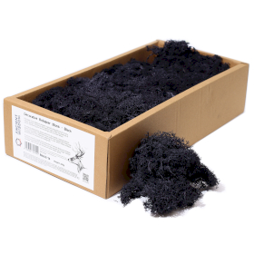 Musgo de Reno para Decoracion - Negro - (aprox. 500 g)