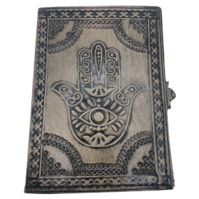 Cuaderno Hamsa - Gris antiguo