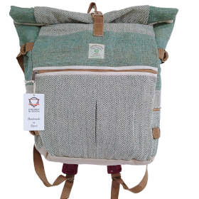 Mochila de Trekking de Cáñamo - Salvia