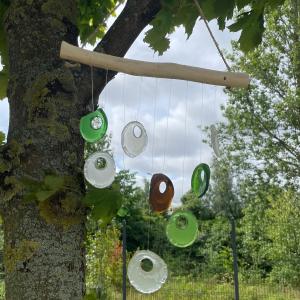 Carrillon de vidrio reciclado al por mayor