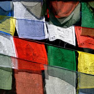 Bandera tibetanas al por mayor