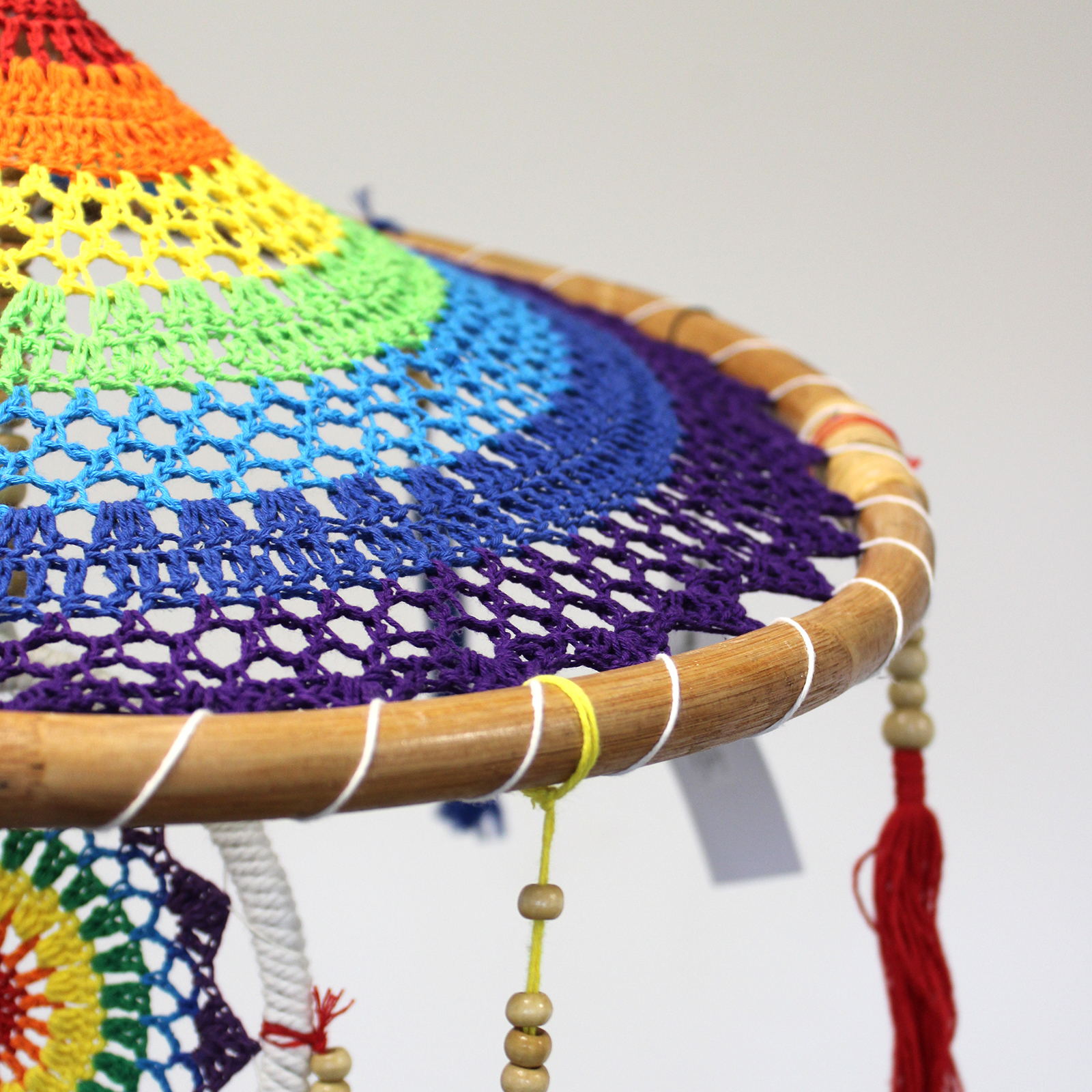 Atrapasueños Grande (55cm) - Pastel Rainbow